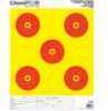 Champion Traps And Targets Shot Keeper 5 BULLS Yellow Large 12Pk